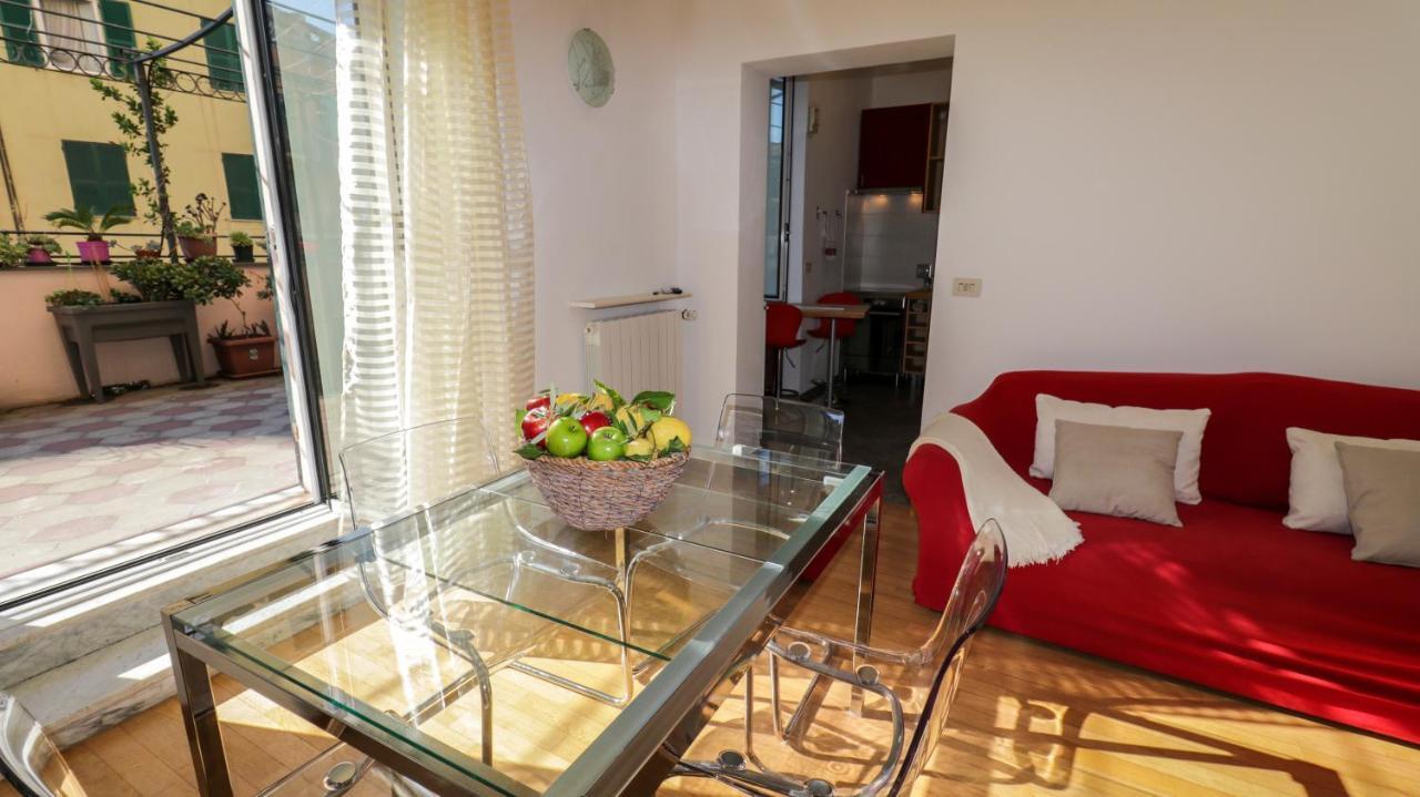 Апартаменты Sole, Terrazza, Centro Citta E Wi-Fi Veloce! Генуя Экстерьер фото